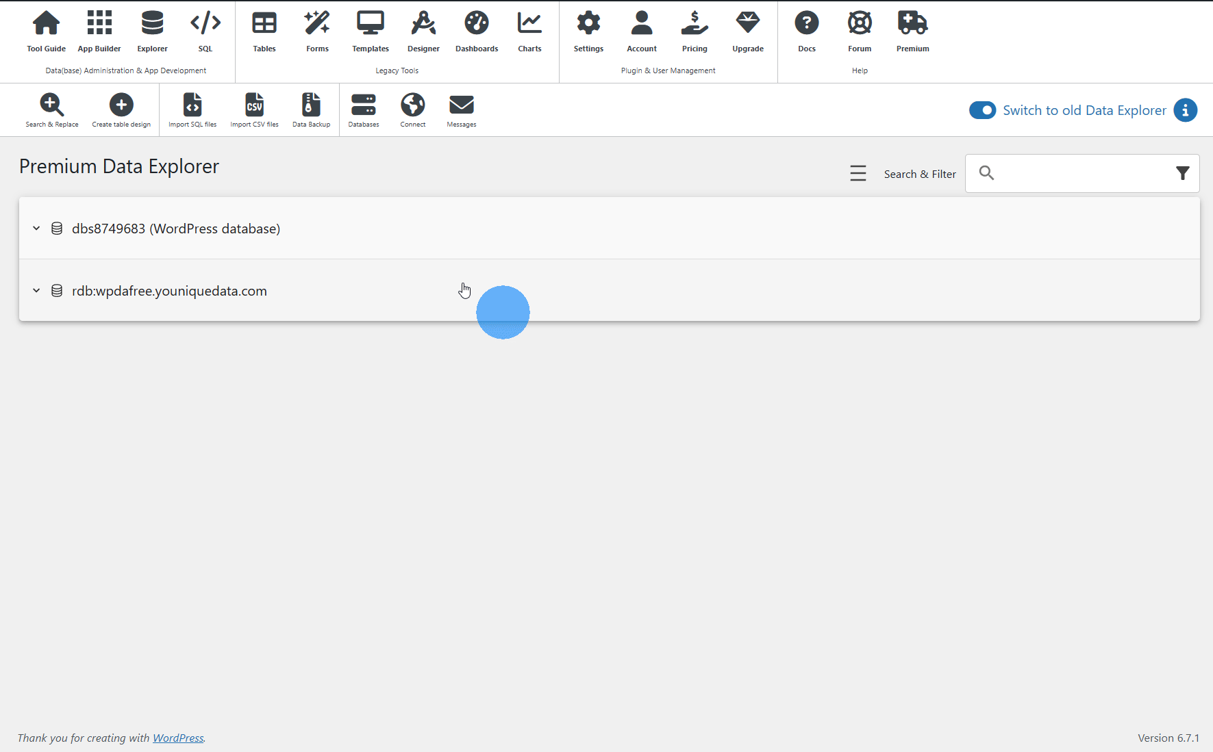 WP Data Access - Remote Connection Wizard - Public URLs